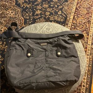 Baggalini adjustable hobo bag. Great shape tons of pockets. Water resistant gray
